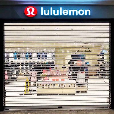 quality 폴리카보네이트 투명한 롤러 셔터 문 3mm 2.3mm 상업용 상점 factory